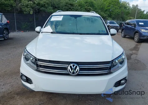 2015 Volkswagen Tiguan Se из США, поврежденный, VIN WVGBV7AX1FW613504